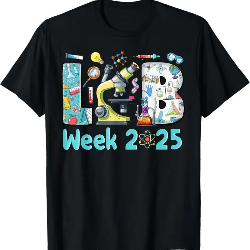 Medical Lab Week 2025 - Koszulka Retro Lab Week 2025 dla