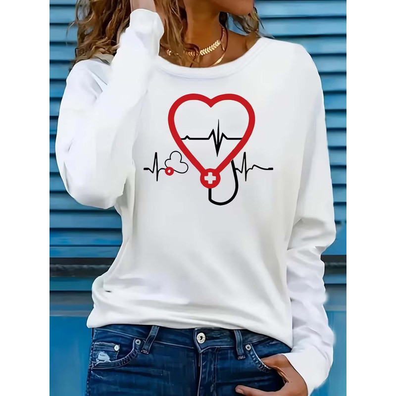 Koszulka z długim rękawem z na – Stethoscope recenzja i cena