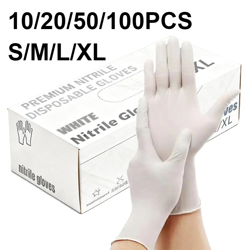 10/20/50/100 SZTUK Białe Rękaw – Medical Gloves recenzja i cena